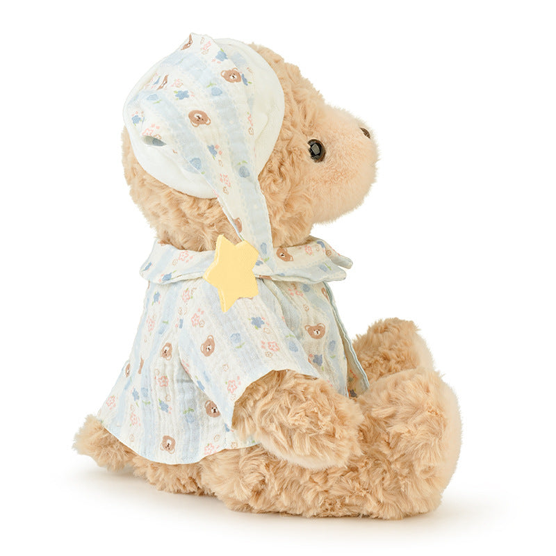 Baby pajamas, bear children's toys, sleeping cuddles, plush toys, gifts