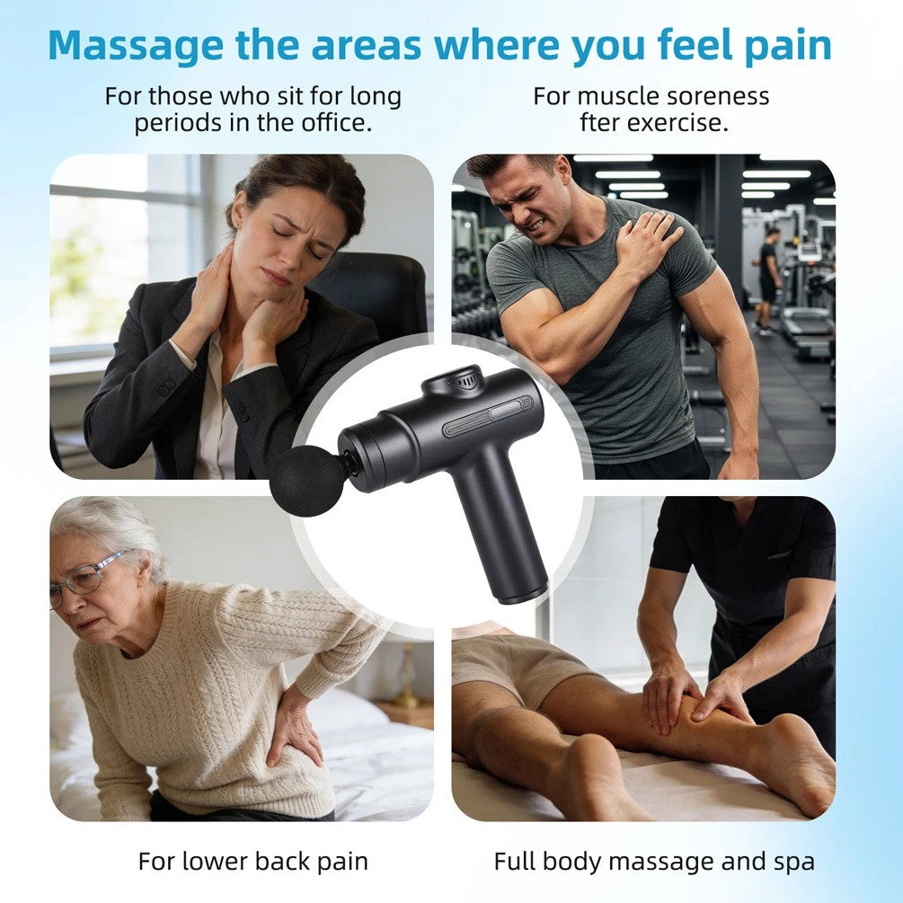 Fascia gun muscle relaxer